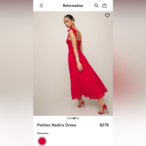 NWT Reformation Nadira Dress - Picture 3 of 3